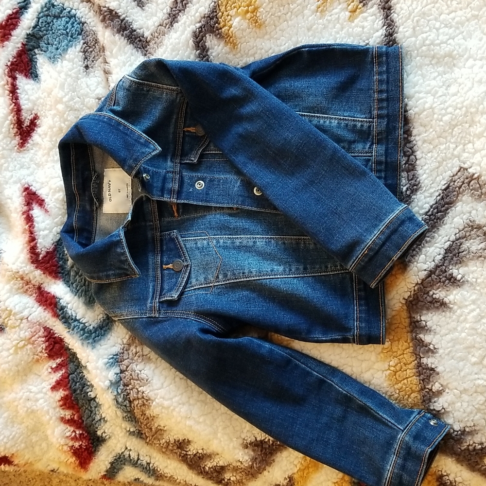 Old Navy toddler girl jean jacket size 5T